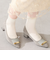 スクエアバックルフレアヒールパンプス/52314
