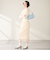 スクエアバックルフレアヒールパンプス/52314