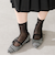 ポインテッドトゥツイードパンプス/51319