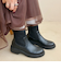 リブニットバックジップブーツ/52407