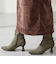 サイドリボンヒールブーツ/51417