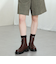 フロントジップショートブーツ/51413