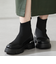 ニットソックスショートブーツ/51416