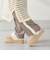厚底ムートン2wayサンダル