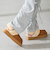 厚底ムートン2wayサンダル