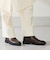 アーモンドトゥフラットサイドゴアブーツ