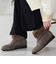 たっぷりファーウエッジソールブーツ/52411