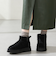 厚底ムートンショートブーツ/51409