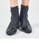 つま先切替デザインショートブーツ/51427
