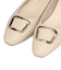 ゴールドモチーフフラットパンプス/62109