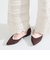 配色ニットパンプス/62107