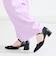 ニットセパレートパンプス