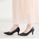 【跳べるパンプス】7ｃｍヒールポインテッドトゥ/R-3221