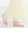 ニュアンスパーツ付きトングサンダル/62217