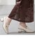 モチーフ付きヒールローファー/61305