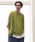 【チャイハネ】ナドリ刺繍入りMEN'Sトップス＆インナータンク付き2点セット