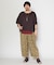 【チャイハネ】ナドリ刺繍入りMEN'Sトップス＆インナータンク付き2点セット
