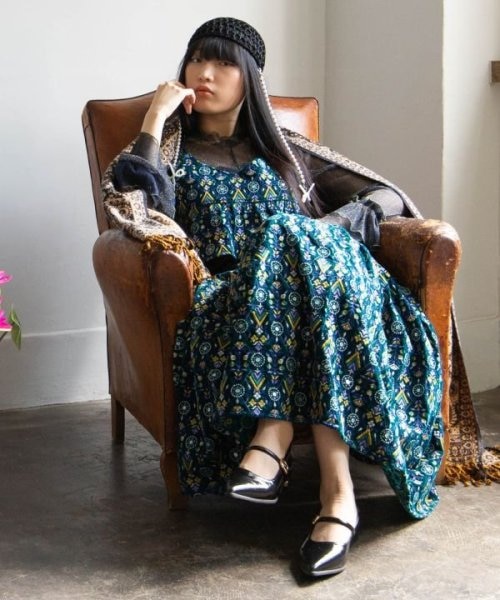 チャイハネ】ブライド刺繍ロングスカート｜チャイハネの通販｜&mall