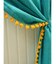 【チャイハネ】ポンポンカーテン１７８cm