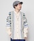 【チャイハネ】バフラ刺繍メンズシャツ