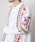 【チャイハネ】バフラ刺繍メンズシャツ