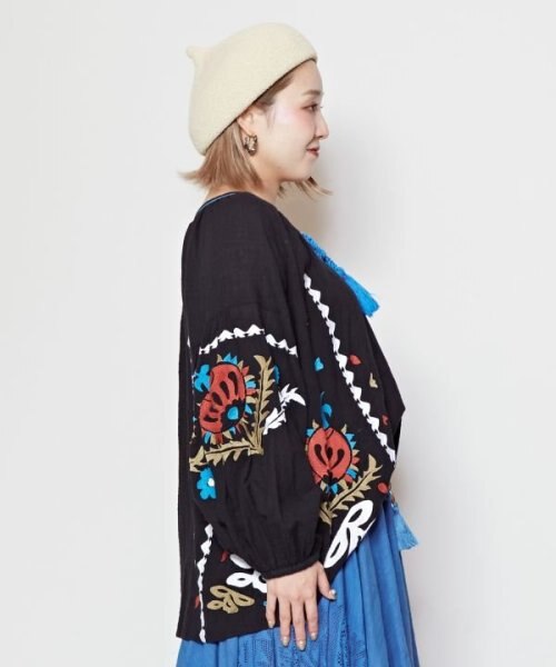 チャイハネ】スザニーTOP｜チャイハネの通販｜&mall（アンド