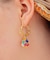 【チャイハネ】フラワボールツブピアス