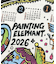【チャイハネ】【2026年カレンダー】PAINTING ELEPHANT