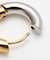 【チャイハネ】ツートンワイドフープピアス