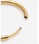 【チャイハネ】ミディーゴールドフープピアス