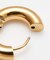 【チャイハネ】スリムゴールドフープピアス
