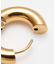 【チャイハネ】スリムゴールドフープピアス