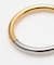 【チャイハネ】ツートンスリムフープピアス