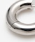 【チャイハネ】スリムシルバーフープピアス