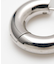 【チャイハネ】スリムシルバーフープピアス