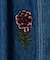【チャイハネ】デニム刺繍メンズパンツ