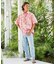 【カヒコ】シャックアロハメンズシャツ【TWO PALMS】