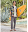 【カヒコ】ベイカーメンズパンツ【SURF&Palms】
