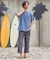 【カヒコ】【SURF&Palms】ユーイングメンズTシャツ