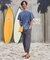 【カヒコ】【SURF&Palms】ユーイングメンズTシャツ