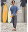 【カヒコ】【SURF&Palms】ユーイングメンズTシャツ