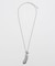 【カヒコ】メンズリーフラインネックレス