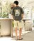 【カヒコ】マニュエルメンズＴシャツ【SURF&Palms】