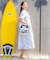 【カヒコ】アイナロアシャツワンピース【SURF&Palms】
