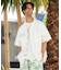 【カヒコ】カホヌアメンズシャツ【SURF&Palms】