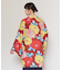 【カヤ】花時銘仙羽織