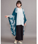 【カヤ】【ＵＶカット加工】花いかだならい羽織