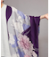 【カヤ】【ＵＶカット加工】花いかだならい羽織