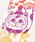 【カヤ】招き猫祭り手拭