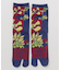 【カヤ】花づくし足袋（23-25cm）